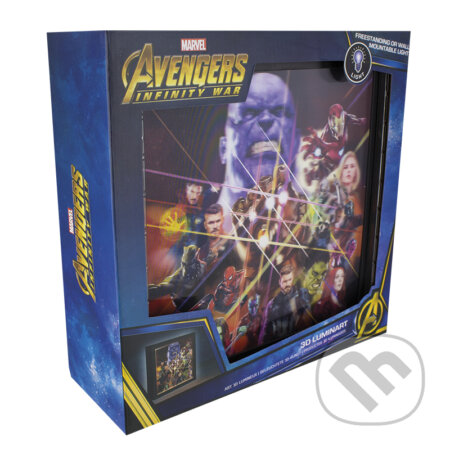 Sveteľný obraz Avengers Infinity War (Magicbox FanStyle). Magicbox FanStyle, 2018 Sveteľný obraz Avengers Infinity War (Magicbox FanStyle). Magicbox FanStyle, 2018