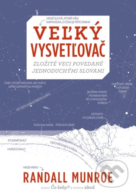 Kniha: Veľký vysvetľovač (Randall Munroe). Ikar, 2018 Kniha: Veľký vysvetľovač (Randall Munroe). Ikar, 2018