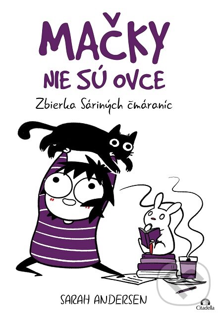 E-kniha: Mačky nie sú ovce (Sarah Andersen). Citadella, 2018 E-kniha: Mačky nie sú ovce (Sarah Andersen). Citadella, 2018