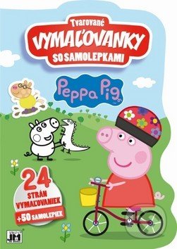 Kniha: Tvarované vymaľovanky so samolepkami: Peppa Pig (Jiří Models). Jiří Models, 2018 Kniha: Tvarované vymaľovanky so samolepkami: Peppa Pig (Jiří Models). Jiří Models, 2018