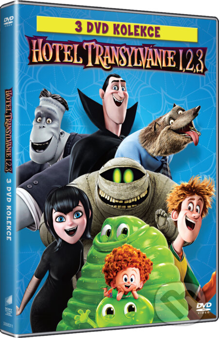 Film: Hotel Transylvánie 1 - 3 (Genndy Tartakovsky) (DVD). Bonton Film, 2018 Film: Hotel Transylvánie 1 - 3 (Genndy Tartakovsky) (DVD). Bonton Film, 2018