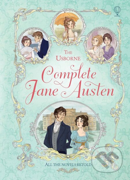 Kniha: Complete Jane Austen (Anna Milbourne, Mary Sebag-Montefiore a Rachel Firth). Usborne, 2018 Kniha: Complete Jane Austen (Anna Milbourne, Mary Sebag-Montefiore a Rachel Firth). Usborne, 2018