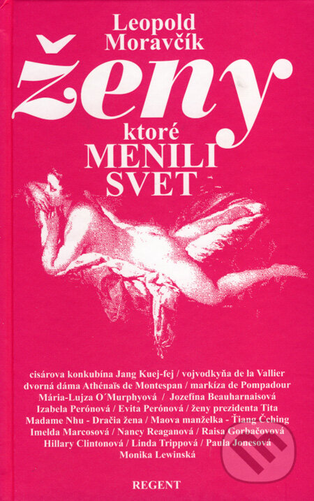 Kniha: Ženy, ktoré menili svet (Leopold Moravčík). Regent, 2007 Kniha: Ženy, ktoré menili svet (Leopold Moravčík). Regent, 2007