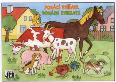Kniha: Domácí zvířata/Domáce zvieratá (vymaľovanka) (Jiří Models). Jiří Models, 2008 Kniha: Domácí zvířata/Domáce zvieratá (vymaľovanka) (Jiří Models). Jiří Models, 2008