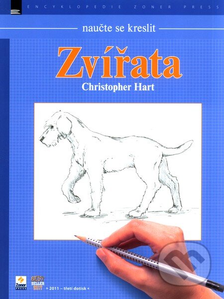 Kniha: Naučte se kreslit - Zvířata (Christopher Hart). Zoner Press, 2007 Kniha: Naučte se kreslit - Zvířata (Christopher Hart). Zoner Press, 2007