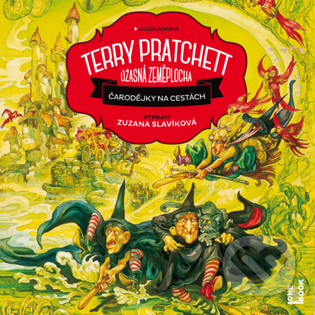 Audiokniha: Čarodějky na cestách (Terry Pratchett). OneHotBook, 2018 Audiokniha: Čarodějky na cestách (Terry Pratchett). OneHotBook, 2018