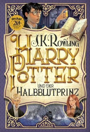 Kniha: Harry Potter und der Halbblutprinz (J.K. Rowling). Carlsen Verlag, 2018 Kniha: Harry Potter und der Halbblutprinz (J.K. Rowling). Carlsen Verlag, 2018