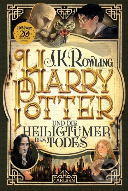 Kniha: Harry Potter und die Heiligtümer des Todes (J.K. Rowling). Carlsen Verlag, 2018 Kniha: Harry Potter und die Heiligtümer des Todes (J.K. Rowling). Carlsen Verlag, 2018