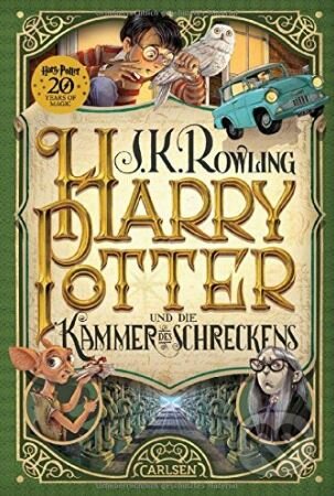Kniha: Harry Potter und die Kammer des Schreckens (J.K. Rowling). Carlsen Verlag, 2018 Kniha: Harry Potter und die Kammer des Schreckens (J.K. Rowling). Carlsen Verlag, 2018