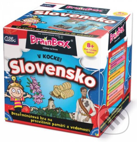 Spoločenská hra: V kocke! Slovensko (Albi). Albi, 2018 Spoločenská hra: V kocke! Slovensko (Albi). Albi, 2018