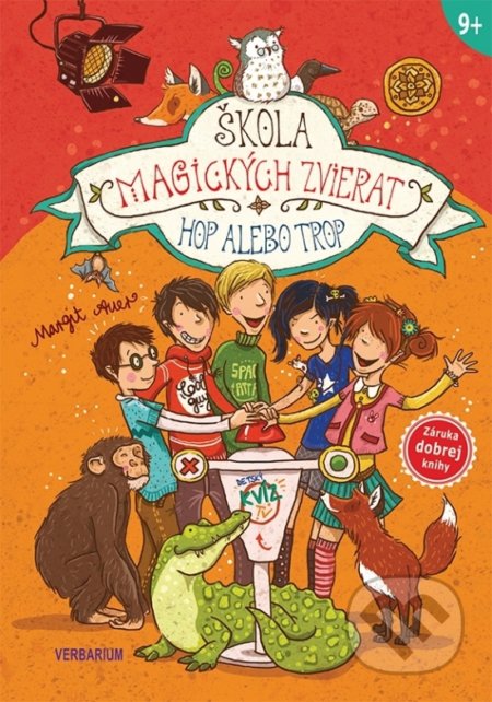 Kniha: Škola magických zvierat 5: Hop alebo trop (Margit Auer). Verbarium, 2018 Kniha: Škola magických zvierat 5: Hop alebo trop (Margit Auer). Verbarium, 2018