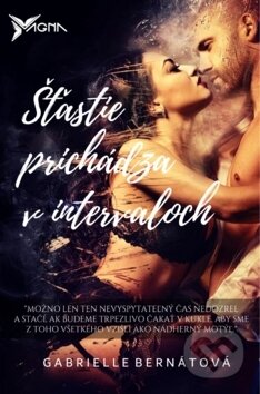 Kniha: Šťastie prichádza v intervaloch (Gabrielle Bernátová). Vydavateľstvo Magna, 2018 Kniha: Šťastie prichádza v intervaloch (Gabrielle Bernátová). Vydavateľstvo Magna, 2018