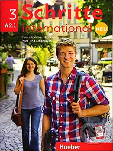 Kniha: Schritte international Neu 3 (A. Pude, D. Niebisch, F. Specht, M. Bovermann, M. Reimann a S. Penning-Hiemstra). Max Hueber Verlag, 2017 Kniha: Schritte international Neu 3 (A. Pude, D. Niebisch, F. Specht, M. Bovermann, M. Reimann a S. Penning-Hiemstra). Max Hueber Verlag, 2017