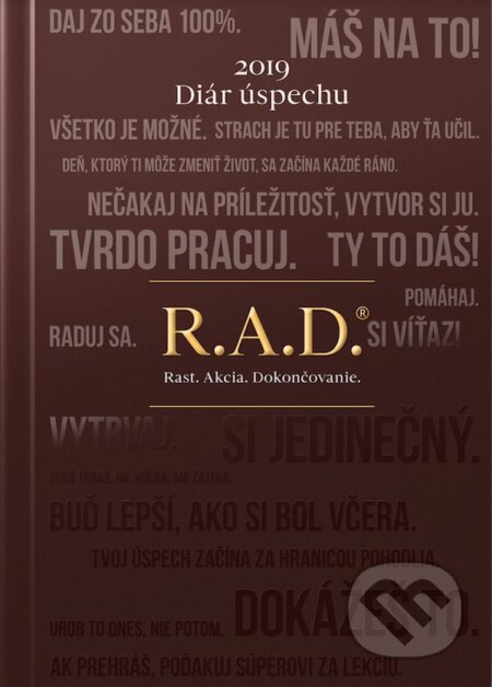 Kniha: Diár úspechu 2019 - R.A.D (Andy Winson a Hana Trnčáková). Akadémia Andyho Winsona, 2018 Kniha: Diár úspechu 2019 - R.A.D (Andy Winson a Hana Trnčáková). Akadémia Andyho Winsona, 2018