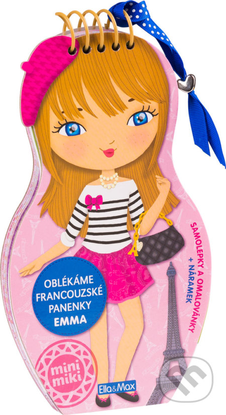 Kniha: Oblékáme francouzské panenky - Emma (Julie Camel). Ella & Max, 2017 Kniha: Oblékáme francouzské panenky - Emma (Julie Camel). Ella & Max, 2017