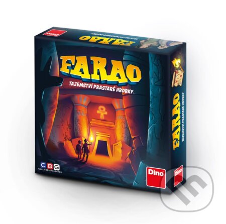 Spoločenská hra: Farao - Tajemství prastaré hrobky (Dino). Dino, 2018 Spoločenská hra: Farao - Tajemství prastaré hrobky (Dino). Dino, 2018