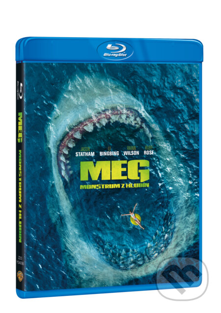 Film: Meg: Monstrum z hlubin (Jon Turteltaub) (Blu-ray). Magicbox, 2018 Film: Meg: Monstrum z hlubin (Jon Turteltaub) (Blu-ray). Magicbox, 2018