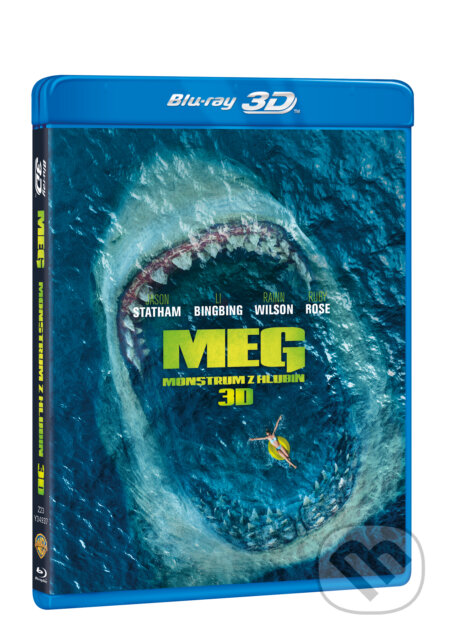 Film: Meg: Monstrum z hlubin 3D (Jon Turteltaub) (Blu-ray3D). Magicbox, 2018 Film: Meg: Monstrum z hlubin 3D (Jon Turteltaub) (Blu-ray3D). Magicbox, 2018