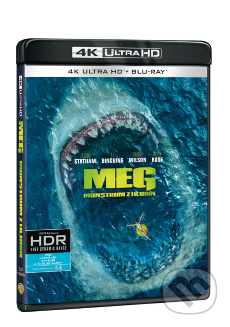 Meg: Monstrum z hlubin Ultra HD Blu-ray - Jon Turteltaub, Magicbox, 2018