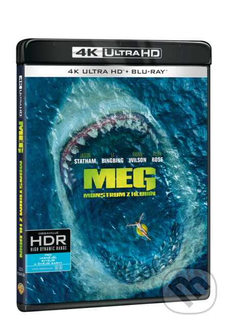 Film: Meg: Monstrum z hlubin Ultra HD Blu-ray (Jon Turteltaub) (UltraHDBlu-ray). Magicbox, 2018 Film: Meg: Monstrum z hlubin Ultra HD Blu-ray (Jon Turteltaub) (UltraHDBlu-ray). Magicbox, 2018