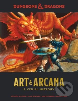 Kniha: Dungeons and Dragons Art and Arcana (Jon Peterson a Kyle Newman). Ten speed, 2018 Kniha: Dungeons and Dragons Art and Arcana (Jon Peterson a Kyle Newman). Ten speed, 2018