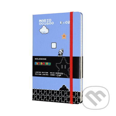 Moleskine – zápisník Super Mario (Full Game) (Moleskine). Moleskine, 2018 Moleskine – zápisník Super Mario (Full Game) (Moleskine). Moleskine, 2018