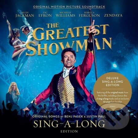 Hudobné CD: The Greatest Showman soundtrack SING-A-LONG (Hudobné albumy). Hudobné albumy, 2018 Hudobné CD: The Greatest Showman soundtrack SING-A-LONG (Hudobné albumy). Hudobné albumy, 2018