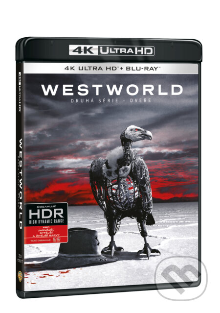 Film: Westworld 2. série Ultra HD Blu-ray (Richard J. Lewis, Vincenzo Natali, Lisa Joy, Craig Zobel, Tarik Saleh, Nicole Kassell, Uta Briesewitz, Stephen Williams a Frederick E.O. Toye) (UltraHDBlu-ray). Magicbox, 2018 Film: Westworld 2. série Ultra HD Blu-ray (Richard J. Lewis, Vincenzo Natali, Lisa Joy, Craig Zobel, Tarik Saleh, Nicole Kassell, Uta Briesewitz, Stephen Williams a Frederick E.O. Toye) (UltraHDBlu-ray). Magicbox, 2018