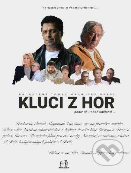 Film: Kluci z hor (Tomáš Magnusek) (DVD). Magicbox, 2019 Film: Kluci z hor (Tomáš Magnusek) (DVD). Magicbox, 2019