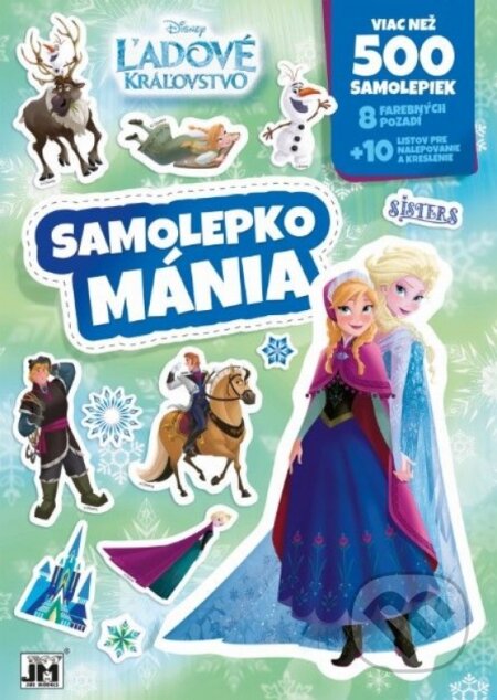 Kniha: Ľadové kráľovstvo: Samolepkománia (Jiří Models). Jiří Models, 2018 Kniha: Ľadové kráľovstvo: Samolepkománia (Jiří Models). Jiří Models, 2018