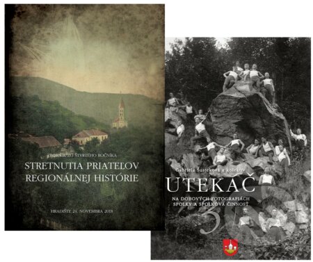 Kniha: Utekáč na dobových fotografiách 3 + Zborník zo Stretnutia priateľov regionálnej histórie 2018 (Gabriela Šusteková a kolektív). Miloš Hric, 2018 Kniha: Utekáč na dobových fotografiách 3 + Zborník zo Stretnutia priateľov regionálnej histórie 2018 (Gabriela Šusteková a kolektív). Miloš Hric, 2018