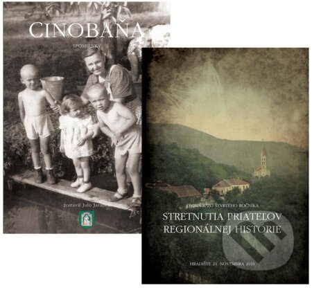 Kniha: Cinobaňa - Spomienky + Zborník zo Stretnutia priateľov regionálnej histórie 2018 (Julo Jarábek). Miloš Hric, 2018 Kniha: Cinobaňa - Spomienky + Zborník zo Stretnutia priateľov regionálnej histórie 2018 (Julo Jarábek). Miloš Hric, 2018