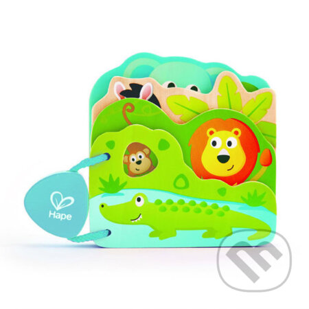 Spoločenská hra: Drevená knižka: Zvieratká z divočiny (Hape). Hape, 2018 Spoločenská hra: Drevená knižka: Zvieratká z divočiny (Hape). Hape, 2018