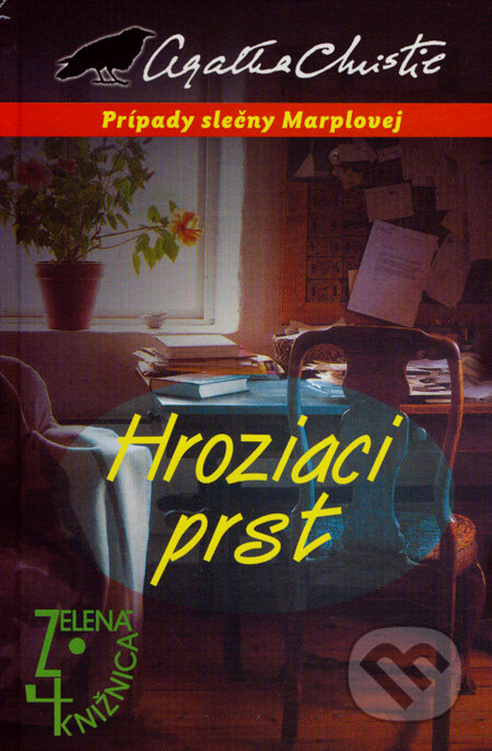 Kniha: Hroziaci prst (Agatha Christie). Slovenský spisovateľ, 2008 Kniha: Hroziaci prst (Agatha Christie). Slovenský spisovateľ, 2008