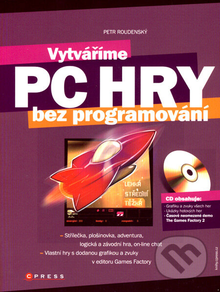 Kniha: Vytváříme PC hry bez programování (Petr Roudenský). Computer Press, 2007 Kniha: Vytváříme PC hry bez programování (Petr Roudenský). Computer Press, 2007