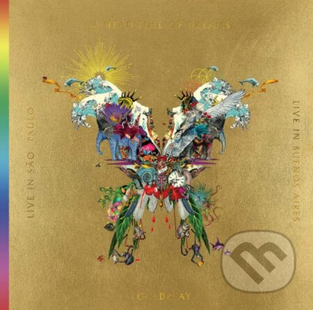 Hudobné CD: Coldplay: Live In Bueno Aires/Live In Sao Paulo/A Head Full Of Dreams (Hudobné albumy). Hudobné albumy, 2018 Hudobné CD: Coldplay: Live In Bueno Aires/Live In Sao Paulo/A Head Full Of Dreams (Hudobné albumy). Hudobné albumy, 2018