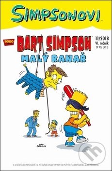 Kniha: Bart Simpson: Malý ranař (Matt Groening). Crew, 2018 Kniha: Bart Simpson: Malý ranař (Matt Groening). Crew, 2018