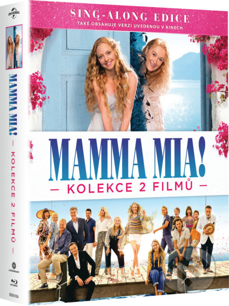 Film: Mamma Mia!: Kolekce 2 filmů (Ol Parker) (Blu-ray). Bonton Film, 2018 Film: Mamma Mia!: Kolekce 2 filmů (Ol Parker) (Blu-ray). Bonton Film, 2018