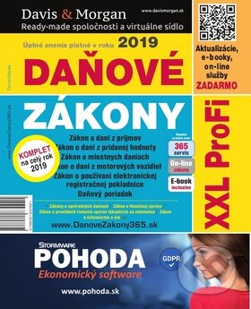 Kniha: Daňové zákony 2019 (DonauMedia). DonauMedia, 2018 Kniha: Daňové zákony 2019 (DonauMedia). DonauMedia, 2018