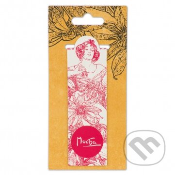 Magnetická záložka Alfons Mucha – Ruby (Presco Group). Presco Group Magnetická záložka Alfons Mucha – Ruby (Presco Group). Presco Group