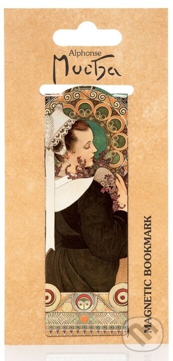 Magnetická záložka Alfons Mucha – Heather (Presco Group). Presco Group, 2017 Magnetická záložka Alfons Mucha – Heather (Presco Group). Presco Group, 2017
