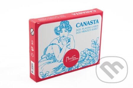 Společenská hra: Canasta Alfons Mucha (Presco Group). Presco Group, 2017 Společenská hra: Canasta Alfons Mucha (Presco Group). Presco Group, 2017