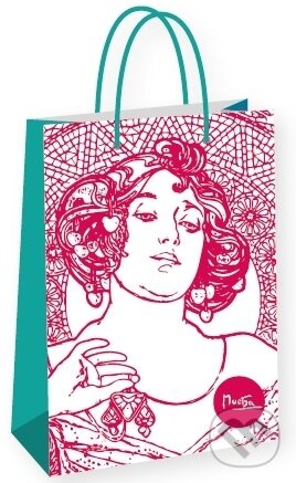Dárková taška Alfons Mucha – Ruby (Presco Group). Presco Group, 2010 Dárková taška Alfons Mucha – Ruby (Presco Group). Presco Group, 2010