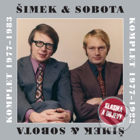 Audiokniha: Šimek & Sobota Komplet 1977-1983 - Klasika a objevy (Luděk Sobota a Miloslav Šimek). Supraphon, 2018 Audiokniha: Šimek & Sobota Komplet 1977-1983 - Klasika a objevy (Luděk Sobota a Miloslav Šimek). Supraphon, 2018