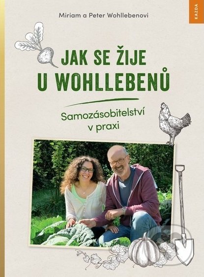 Kniha: Jak se žije u Wohllebenů (Miriam Wohlleben). Nakladatelství KAZDA, 2018 Kniha: Jak se žije u Wohllebenů (Miriam Wohlleben). Nakladatelství KAZDA, 2018