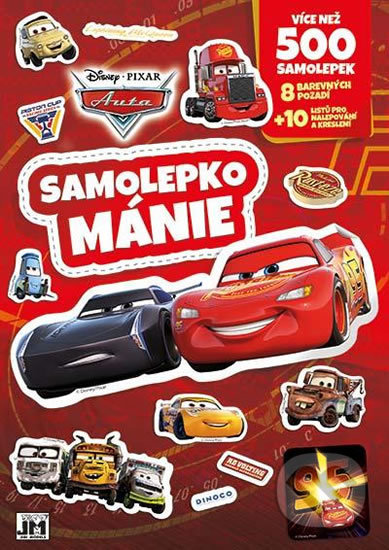 Kniha: Auta 3: Samolepkománie (Jiří Models). Jiří Models, 2018 Kniha: Auta 3: Samolepkománie (Jiří Models). Jiří Models, 2018