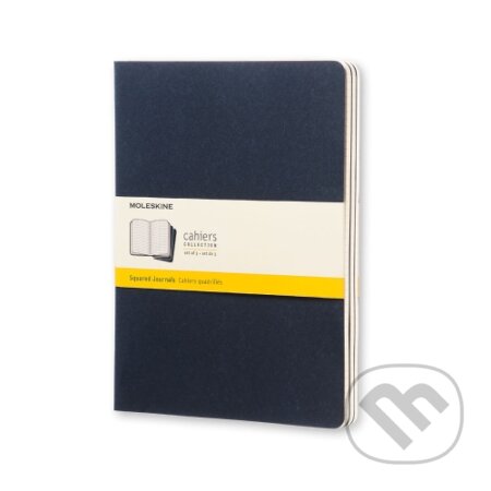 Moleskine - sada 3 zošitov (modrá väzba) (Moleskine). Moleskine Moleskine - sada 3 zošitov (modrá väzba) (Moleskine). Moleskine