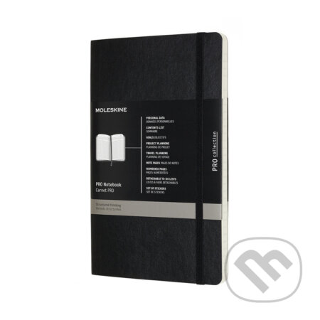 Moleskine – diár/zápisník Professional (čierny) (Moleskine). Moleskine, 2018 Moleskine – diár/zápisník Professional (čierny) (Moleskine). Moleskine, 2018