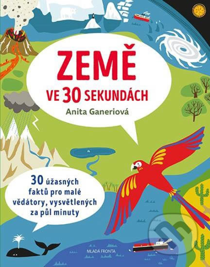 Kniha: Země ve 30 sekundách (Anita Ganeriová). Mladá fronta, 2017 Kniha: Země ve 30 sekundách (Anita Ganeriová). Mladá fronta, 2017