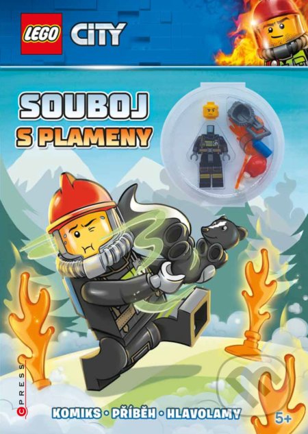Kniha: LEGO CITY: Souboj s plameny (CPRESS). CPRESS, 2019 Kniha: LEGO CITY: Souboj s plameny (CPRESS). CPRESS, 2019